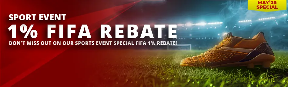 1% FIFA REBATE